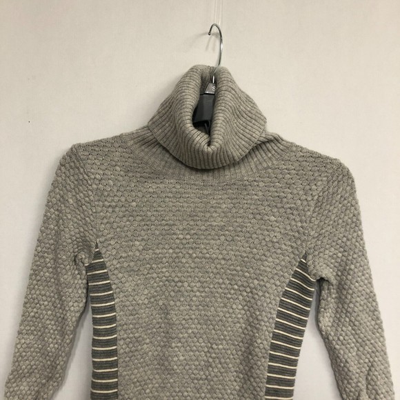 Athleta Women Mock Neck Sweater Dress Size XXS Extra Fine Merino Wool M021 -30 - Picture 8 of 13